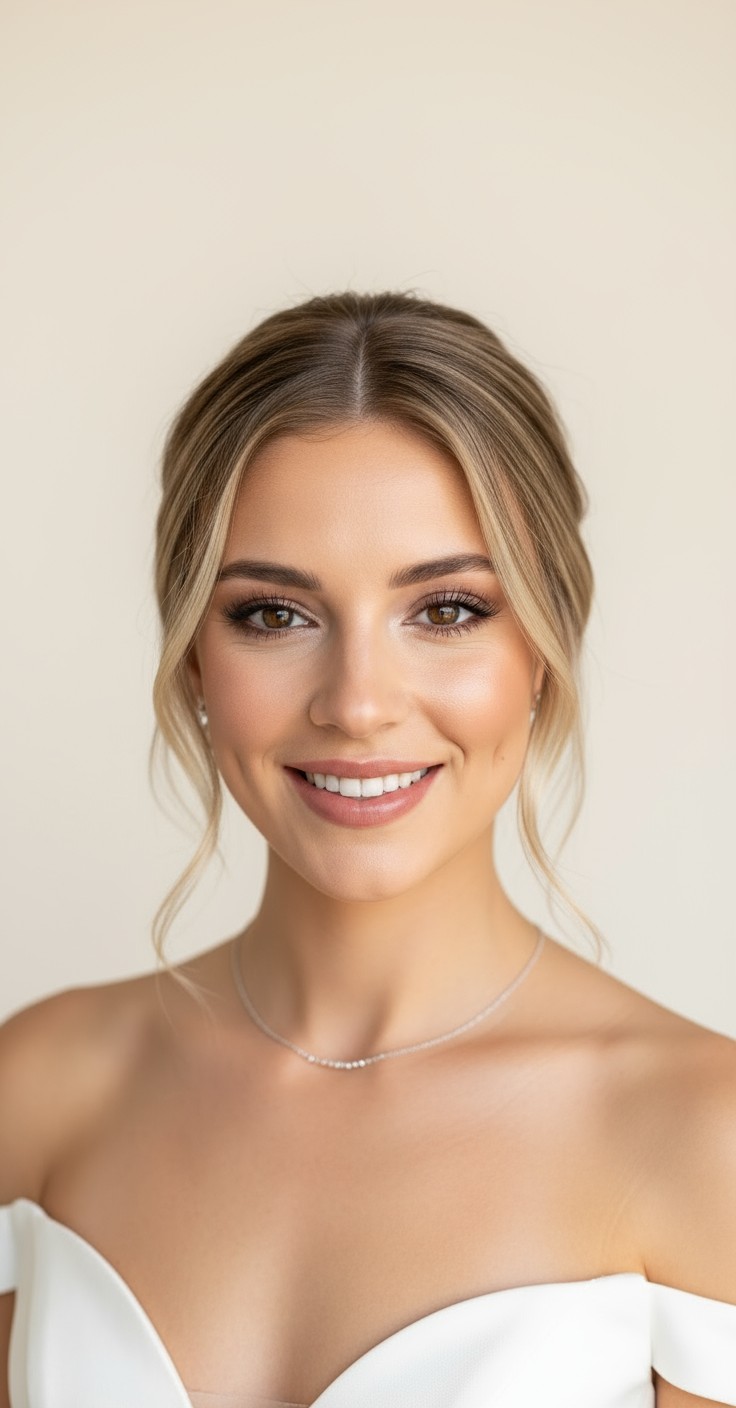 After Wedding Updo Loose